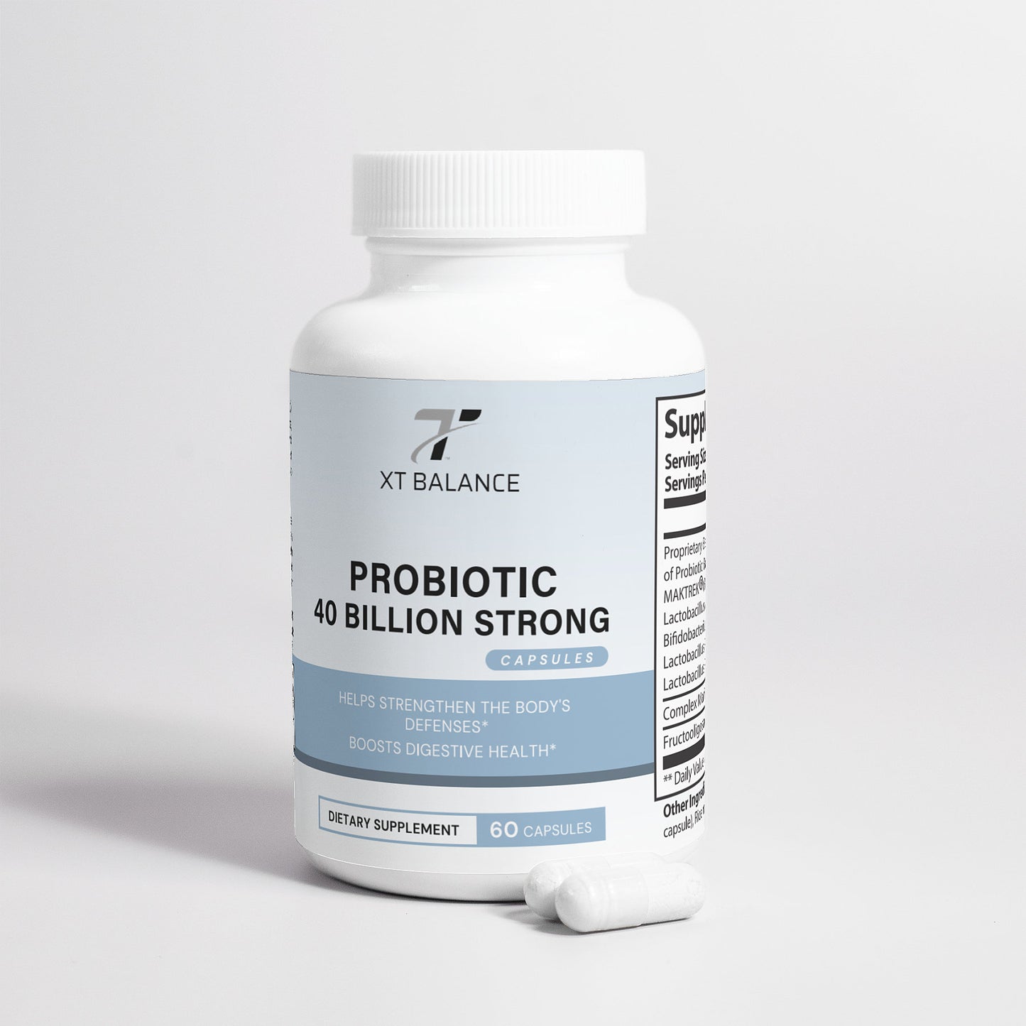 Probiotic 40 Billion with Prebiotics